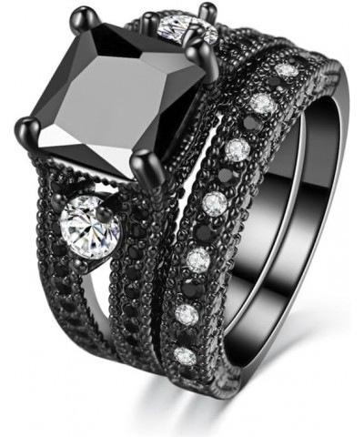 Stainless Steel Dragon Pattern Ring Silver Black1 $9.20 Rings