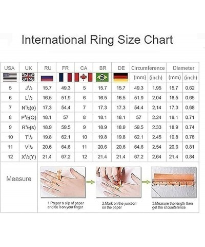 Shiny Full Diamond Cross Ring Colorful Geometric Gemstone Ring,Multi Row Eternity Engagement Wedding Ring for Women 1 pcs 9 $...