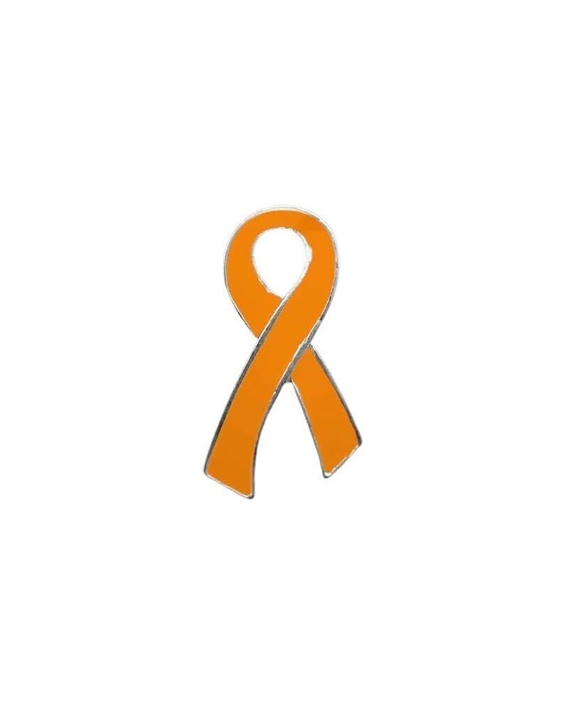 Leukemia Awareness Angel Orange Ribbon Awareness Pins(50 Pins) Flat Orange Ribbon Lapel Pin 5 $34.32 Others