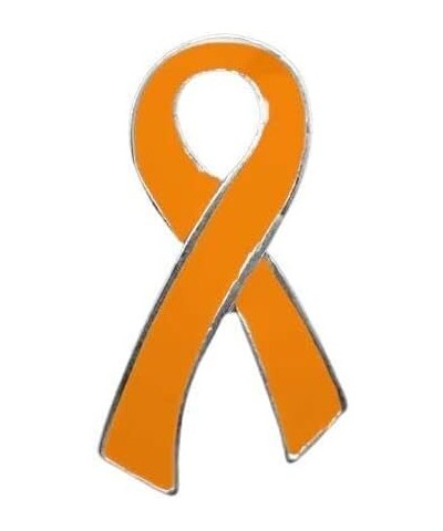 Leukemia Awareness Angel Orange Ribbon Awareness Pins(50 Pins) Flat Orange Ribbon Lapel Pin 5 $34.32 Others