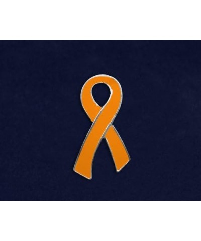 Leukemia Awareness Angel Orange Ribbon Awareness Pins(50 Pins) Flat Orange Ribbon Lapel Pin 5 $34.32 Others