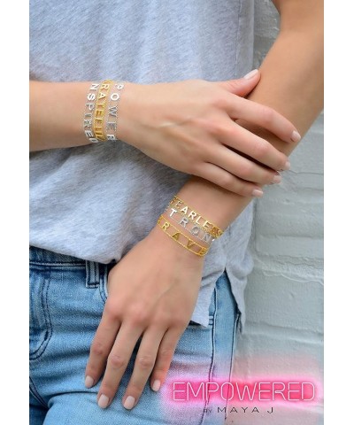 Empowered Strong Bracelet White $22.41 Bracelets