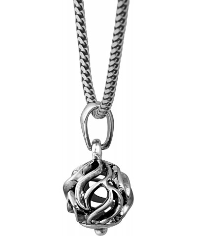 Paz Creations Sterling Silver Pendant Necklace | Mens Womens Removable Filigree Pendant | 925 Silver 22" Chain | Unisex Jewel...