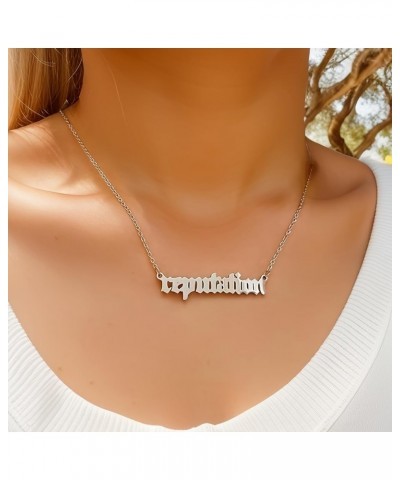 Reputation Snake Chain Necklace for Women Layered Snake Choker Necklace Vintage Necklace Outfit Music Lover Singer Song Inspi...