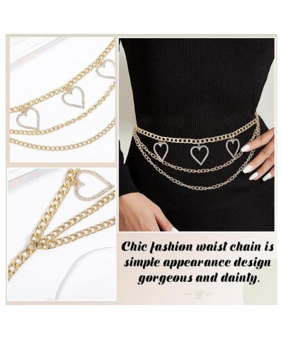 Body Chain Belt Boho Bikini Waist Chains Sexy Beach Body Chain Gothic Belly Chain for Women and Girls E $10.00 Body Jewelry