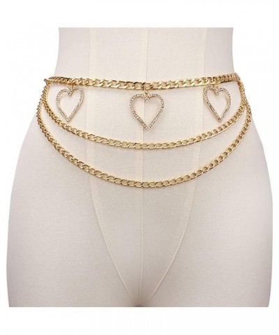 Body Chain Belt Boho Bikini Waist Chains Sexy Beach Body Chain Gothic Belly Chain for Women and Girls E $10.00 Body Jewelry