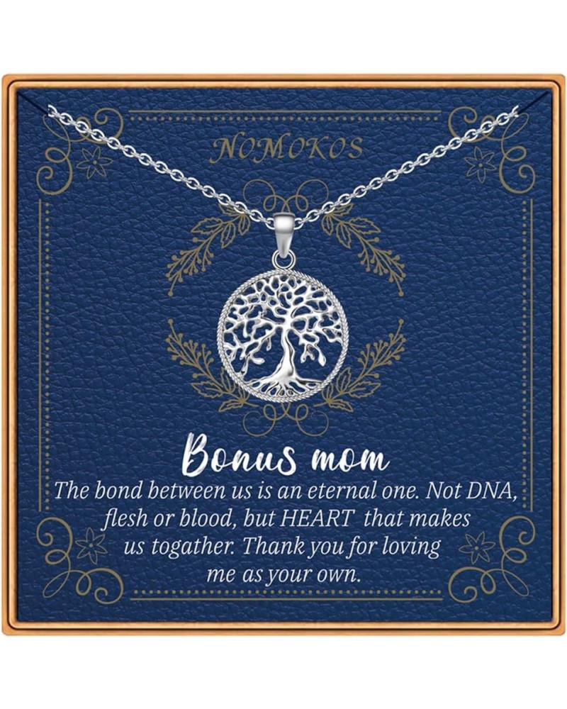 Tree of Life Necklace - 14K Whited Gold Plated Tree of Life Necklace | Gifts for Mom | Grandma Gifts | Bouns Mom Gifts | Neck...