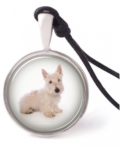 Terrier Dog Breeds Necklace Pendants Pewter Silver Wheaten Scottish Terrier $7.50 Necklaces