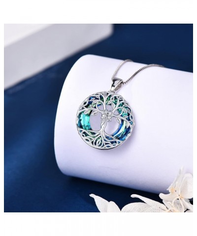 Tree of Life Necklace for Women: 925 Sterling Silver Tree of Life Pendant Butterfly Jewelry Gifts for Her Women Wife Mom Frie...