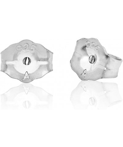 Premium Sterling Silver Polished Round Ball Stud Earrings with 5mm Backings, 2mm - 10mm 4mm $7.48 Earrings