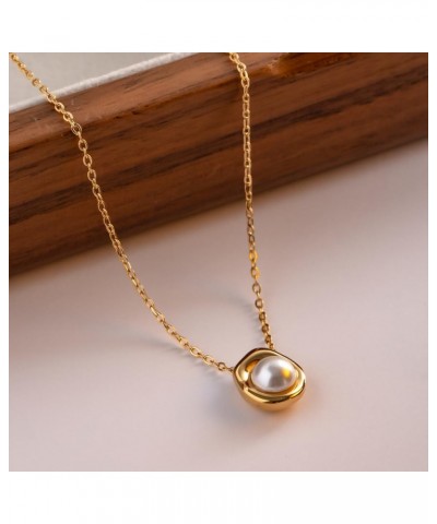 Women Gold Dianty Necklace Sun Crescent Moon Star Evil Eye Lock Lovely Heart Flower Butterfly Pearl Pendant Coin Necklaces 18...