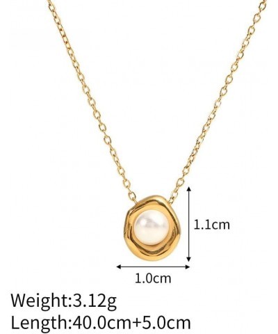 Women Gold Dianty Necklace Sun Crescent Moon Star Evil Eye Lock Lovely Heart Flower Butterfly Pearl Pendant Coin Necklaces 18...