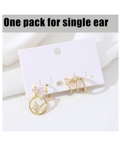 ?????? ???? ???????? ??? for Women Cartilage Stud Earrings 14K Gold Plated ?????????????? Earrings Gold Stud Earrings for ???...